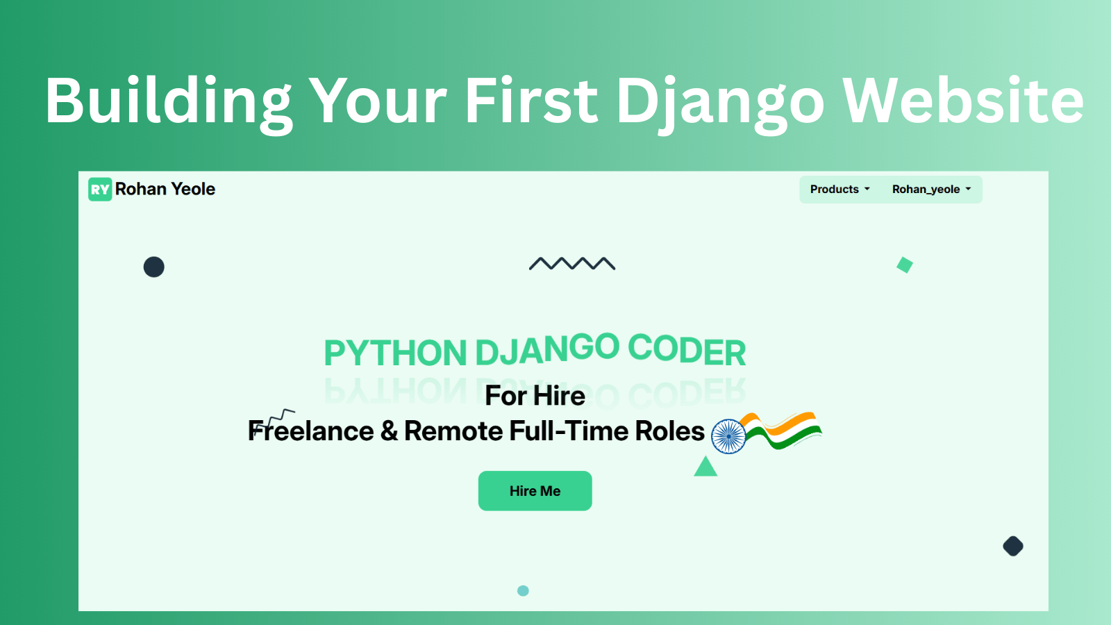 Building Your First Django Website: A Step-by-Step Guide
