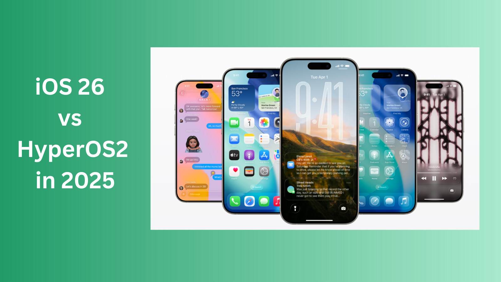 iOS 26 vs HyperOS 2 in 2025 - Who Won? iOS 26 vs HyperOS 2 in 2025 - Who Won?
